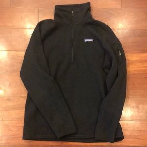 Patagonia 1/4 zip Better Sweater in black